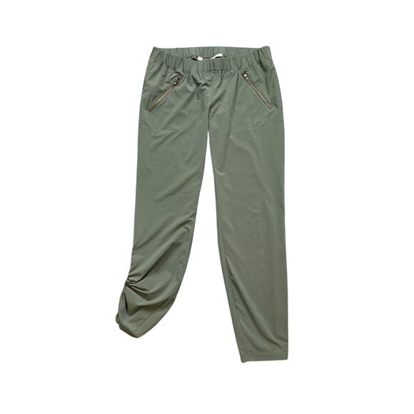 Athleta Pants Womens 6 Ivy Aspire Ankle Mid Rise Semi Fitted Tapered Cinch Leg - Picture 1 of 12